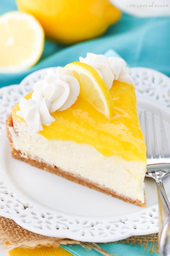 Lemon Cheesecake - Life Love and Sugar