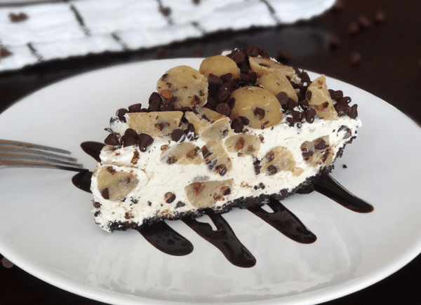 Chocolate Chip Cookie Dough Ice Cream Pie