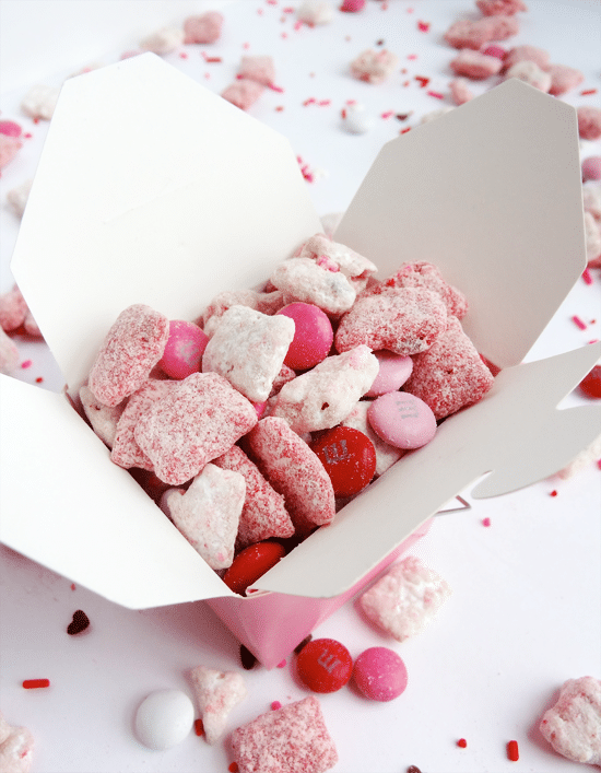 Valentine's Day Puppy Chow