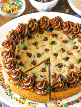 Full image of Chocolate Chip Cookie Cake