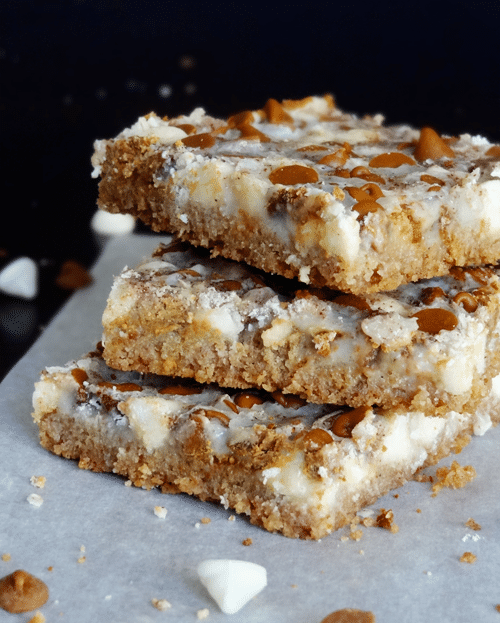 Cinnamon Sugar White Chocolate Crunch Bars