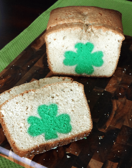 Image of St. Patrick's Day Peek A Boo Pound Cake