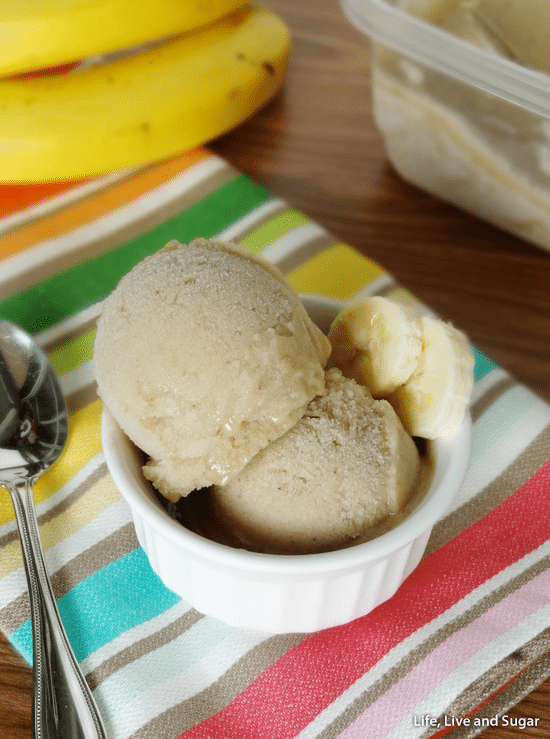 One Ingredient Banana Ice Cream