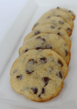 Bake your Day Cookies on white plate