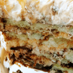 Caramel Macchiato Tiramisu close up