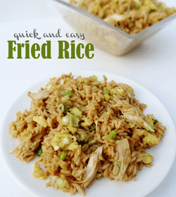 Image of Quick and Easy Chicken Fried Rice