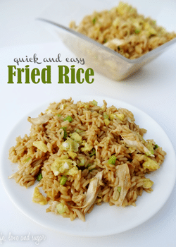 Image of Quick and Easy Chicken Fried Rice