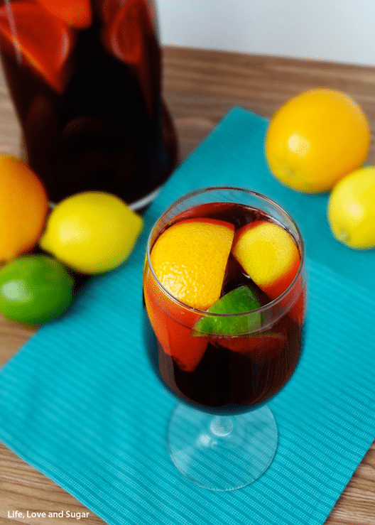 Easy Red Wine Sangria Recipe