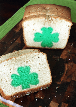 Image of St. Patrick's Day Peek A Boo Pound Cake