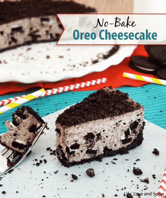 No Bake Oreo Cheesecake