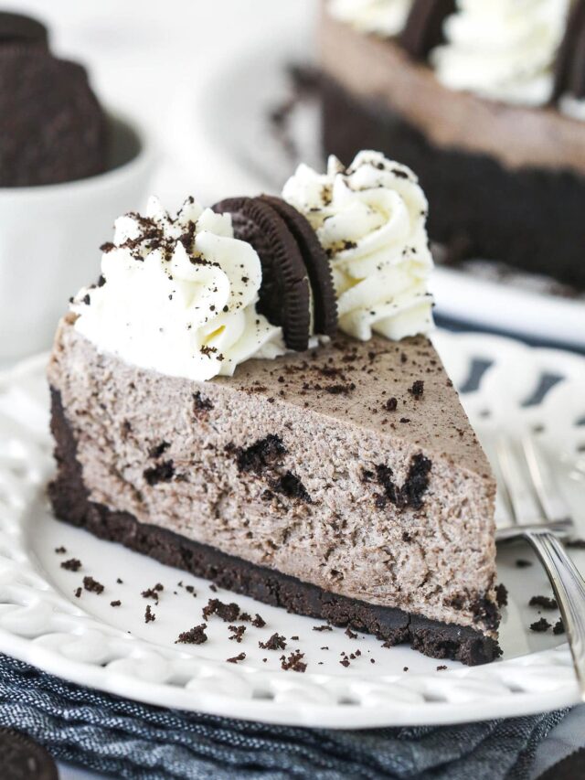 No Bake Oreo Cheesecake Life Love and Sugar