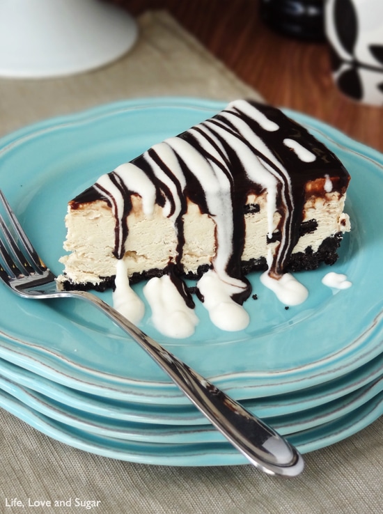 Image of a Slice of Kahlua Ice Cream Pie