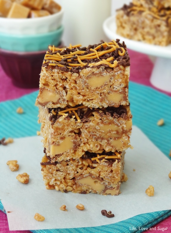 Image of Rolo Rice Krispie Treats