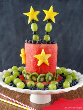 Image of an All Fruit Party Cake