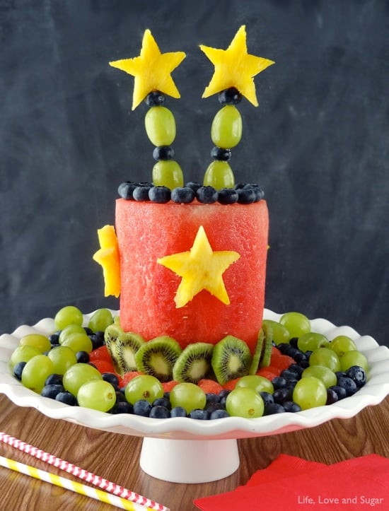 All Fruit Party Cake