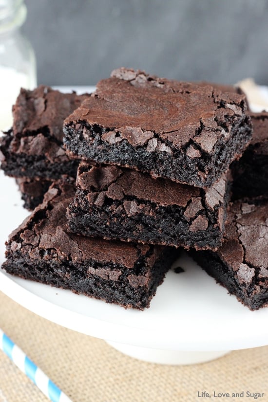 Easy from scratch Brownies! Just like a box mix!