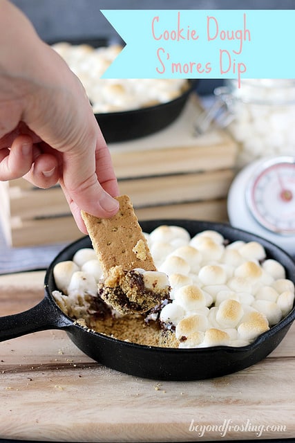 Cookie Dough Smores Dip by Beyond Frosting