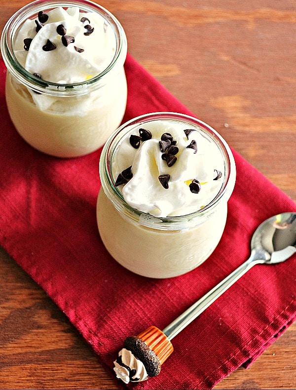 Chocolate Chip Cookie Dough Pudding by Kitchen Meets Girl