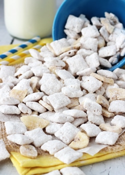 Banana Pudding Puppy Chow