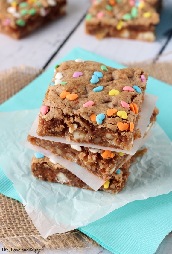 Image of Stacked Carrot Cake Gooey Bars