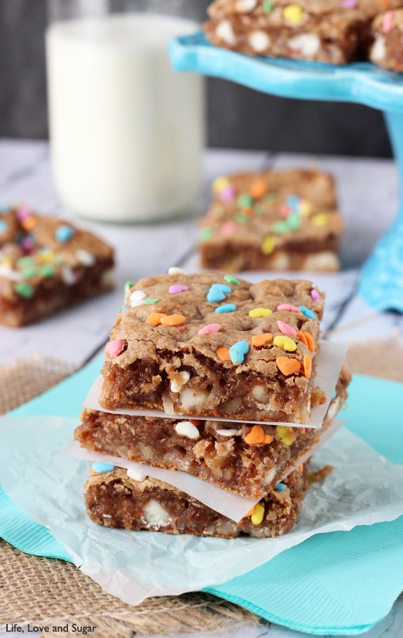 Image of Carrot Cake Gooey Bars, Stacked