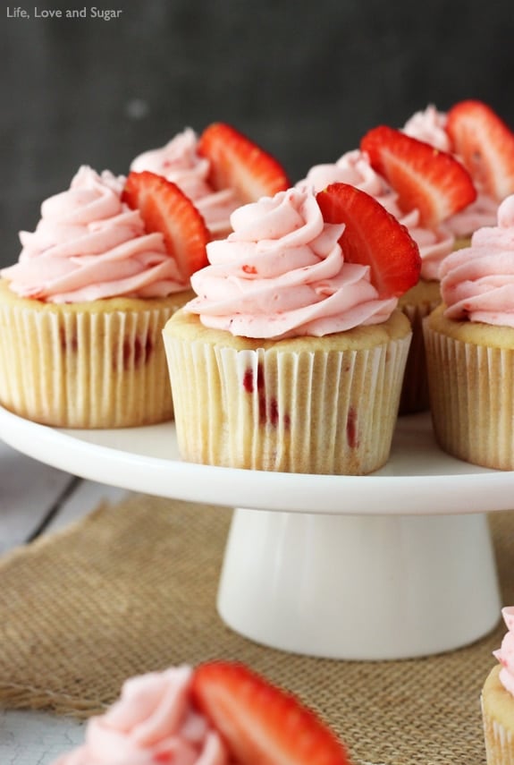 Strawberry Cupcakes