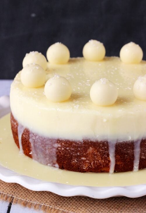 White Chocolate Truffle Cake Rich White Chocolate Cake Recipe