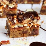 Bacon, Beer and Potato Chip Cookie Bars