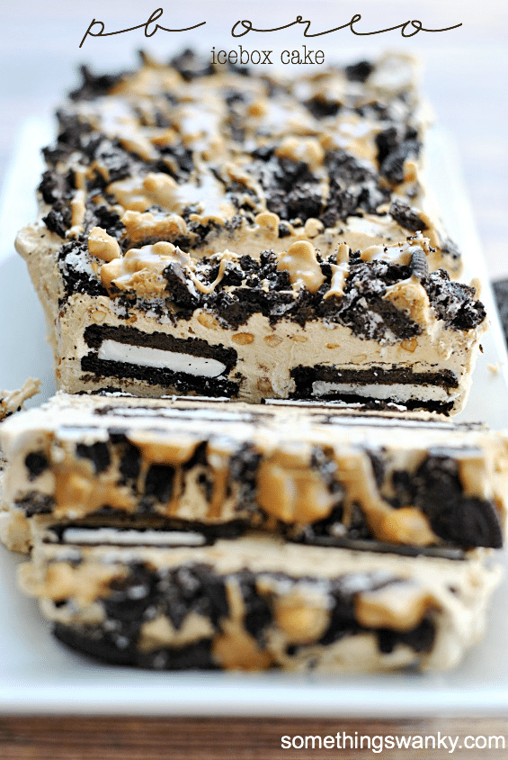 Peanut Butter Oreo Icebox Cake