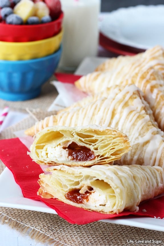 Guava and Cheese Pastry - so easy to make and so good!