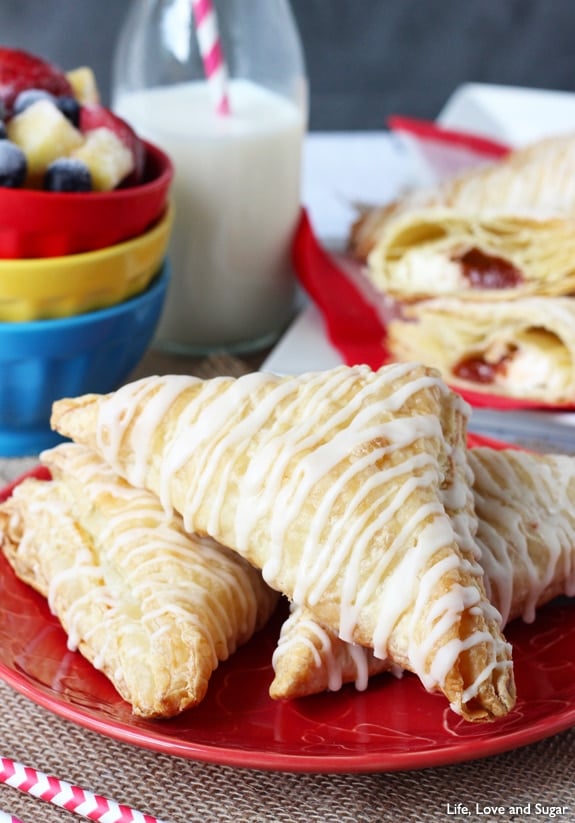 Guava and Cheese Pastry - so easy to make and so good!