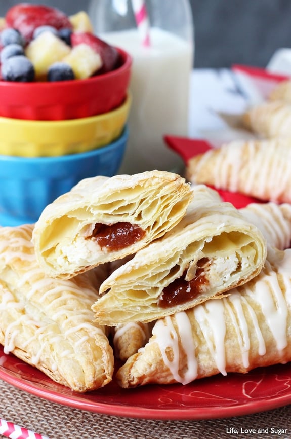 Guava and Cheese Pastry - so easy to make and so good!