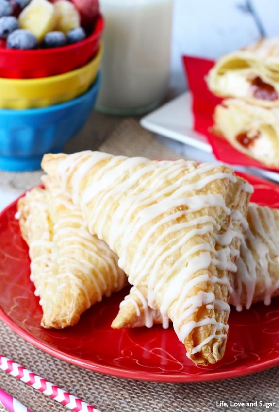 Guava and Cheese Pastry - so easy to make and so good!