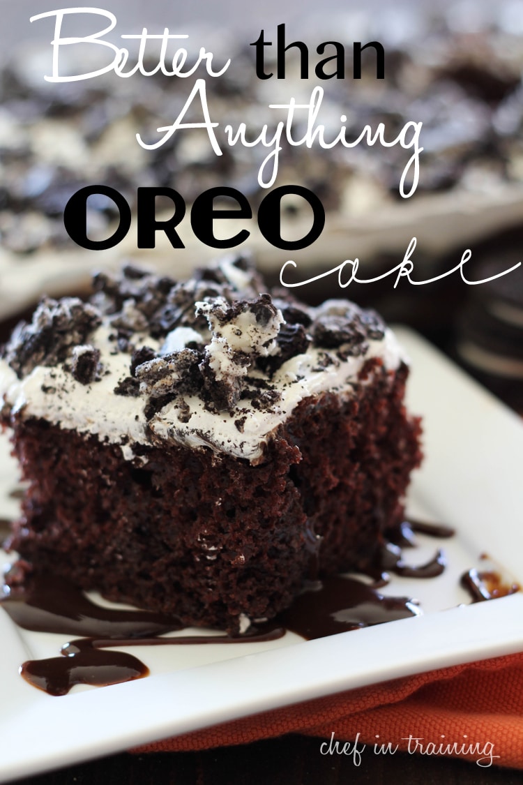 Better Than Anything Oreo Cake