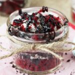 Red Velvet Oreo Trifle in a jar