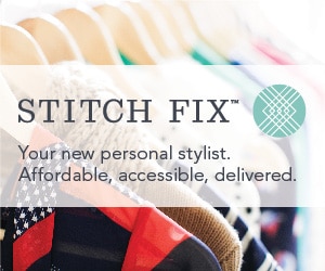 A Promotional Stitch Fix ad Boasting Personal Stylists and Affordable Fashion