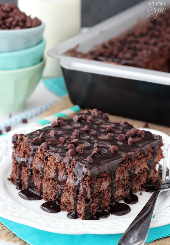 A Big Slice of Death by Chocolate Icebox Cake on a plate