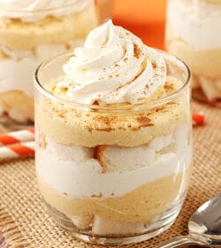 Pumpkin Trifle in a jar