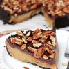 Caramel Turtle Pie