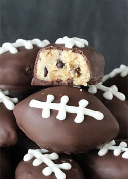 Easy Football Cake Recipe Tutorial - Crazy for Crust