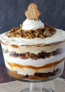 Gingerbread Cheesecake Trifle