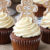 Gingerbread Cupcakes with Caramel Molasses Cream Cheese Icing