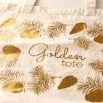 Golden Tote tote bag