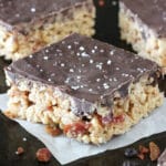 Maple Bacon Rice Krispie Treats