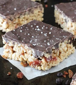 Maple Bacon Rice Krispie Treats