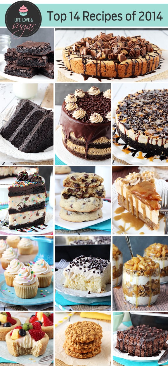 Top 14 Recipes of 2014 collage