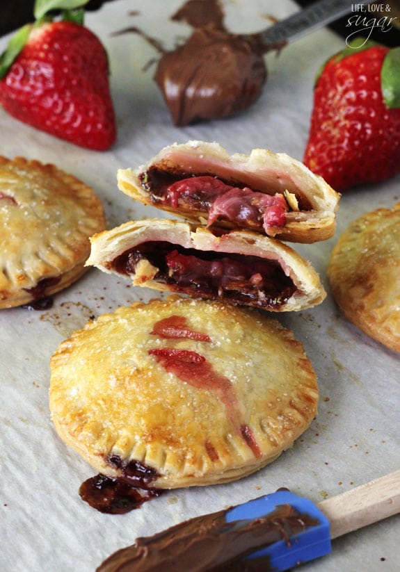 Strawberry Nutella Hand Pies