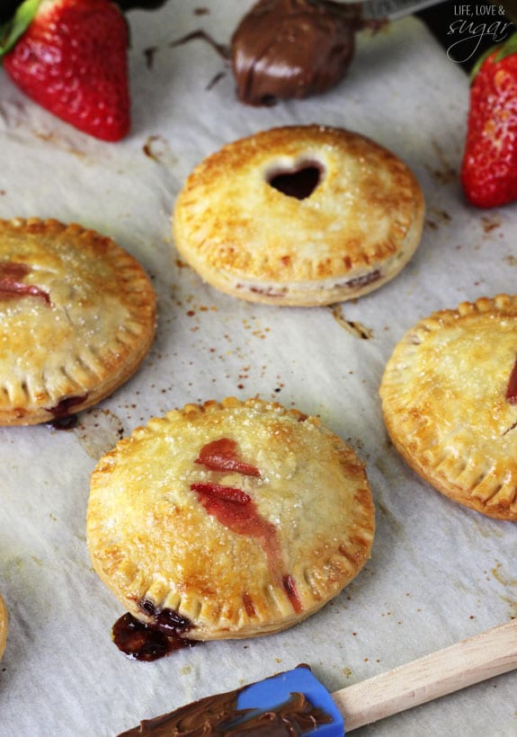 Strawberry Nutella Hand Pies