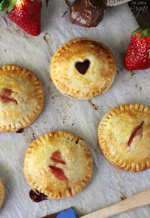 Strawberry Nutella Hand Pies