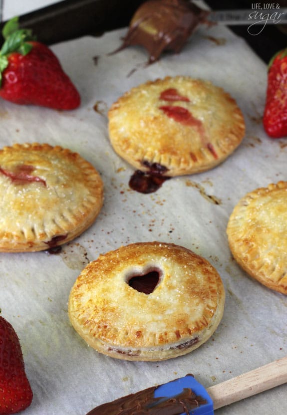 Strawberry Nutella Hand Pies